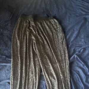 Victoria's Secret Pink Shiny Black Sleepwear